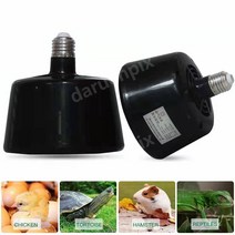 알부화기 부화기 온도조절기 농장 동물 난방 램프 가금류 애완 동물을위한 따뜻한 빛 유지 닭 돼지 히터 인큐베이터에 대한 재배 전구 컨트롤러, 블랙 220v