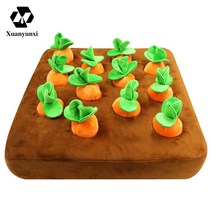 Xuanyunxi버섯 뽑기 애완동물 재미 이빨 가는 장난감1+1, 무 뽑기(35*35cm)