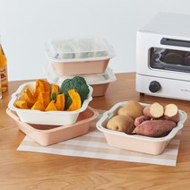 이지앤프리 전자레인지 만능찜기 고구마 계란찜 용기 1.5L 2개입, 1.5L 채반 찜용기 1+1