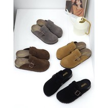 메르나뛰 보스턴 귀여운 둥근코 사무실 슬리퍼 실내화 블로퍼 ML