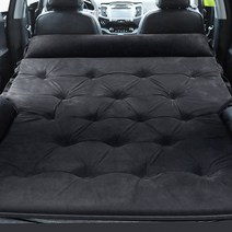 [JR SHOP] 자동차 SUV 전용 스웨이드 뒷좌석 에어매트 캠핑용품, A타입_밀리터리