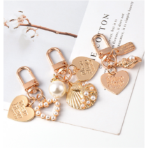 여자친구선물 키링 차키 열쇠 가방고리 20대남자선물, 진주키링 소라