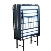 밸리퍼니쳐 미니싱글 접이식침대 1인용 메모리폼 (미니싱글), 화이트