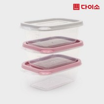 [다이소]파스텔TARK직사각(270 ml)(3P/SET)-1008189