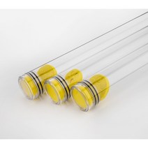 민물낚시용품 강화플라스틱 하드 원형 찌통 케이스, 1개