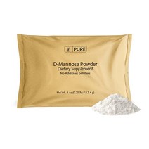 Pure Original Ingredients 디만노스 (113 4g/4온스) GMO 프리 식이 보충제 실험실 인증