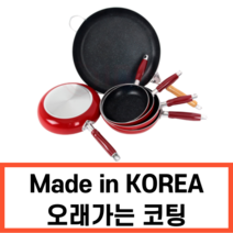 국산 특수코팅 리빙앤미 대용량 프라이팬, 30cm, 1개