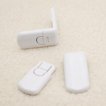 3살 아이 안전 필수품 서랍 잠금장치 5개 문안열림 싱크대 수납장, 화이트