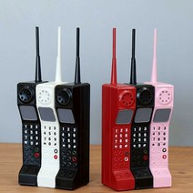 레트로전화기 레트로소품 엔틱전화기 집 사무실, 화이트