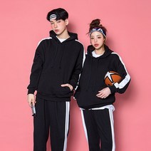 조거팬츠 스트릿패션 트랙후드 츄리닝세트 스포티룩