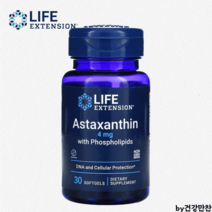 라이프익스텐션 아스타잔틴 Astaxanthin 4mg 30소프트겔, 아스타잔틴  Astaxanthin 4mg 30소프트겔