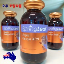 스프링리프 오메가 3:6:9 365캡슐 플랙시드오일 아마씨 식물성오메가 호주코알라몰, 1개