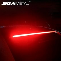 led 조명 스트립 자동차 높은 브레이크 운전 신호 경고 램프 자동 유연한 마운트 안전 90cm 후면 중지 빛, 단일 모드