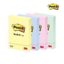 KRD333858포스트잇 656 3P 메모지 접착식 메모지 점착, 1개, 애플민트