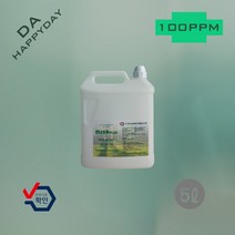 이산화염소수 뿌리는소독제 항균소독 살균스프레이 방역업체 소독제 살균제 만나오투 5L 20L, 1개
