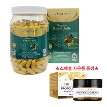 로얄제리 1600mg 10HDA 6% 365정 [비타트리 RJ3096] 슐라미 프로폴리스 크림 세트, 1병