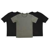 기능성반팔 쿨티셔츠 3P 남녀공용 여름 운동 헬스 반팔 티셔츠