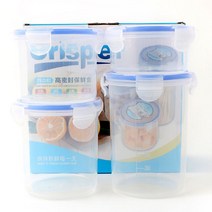 도시락통세트 비닐 신선함 전자렌지 전문 사용 아폴온도시락 냉장고 수납 음식 롱 정 사각형 밀봉 케이스 1761920238, 1, 스트레이트핏 일자 4종 (4개 H라인