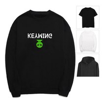 키밍 눈큰 외계인 티셔츠 아동 상상력 맨투맨 후드티