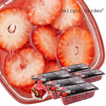 딜라잇가든 [딜라잇가든]냉동 국내 80 가당딸기 1kg x 5, 단품없음