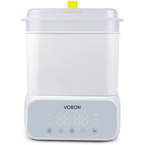 보본 맘마 스테인레스 열탕 젖병소독기 VB-BS800W, 화이트 대표 이미지