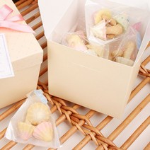 7x12화이트도트칼라비닐타이세트, 20개입