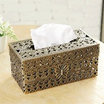 베스트데코 티슈케이스 모음 티슈커버 각티슈커버 휴지케이스, 엔틱 티슈케이스_신주, 1개