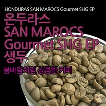 필더컵 온두라스 San Marocs Gourmet SHG EP 생두, 원두, 500g x 1개, 500g, 1개