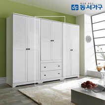 장인가구 포웰 투서랍옷장, 화이트