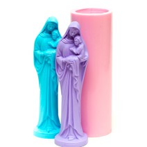 마이몰드코리아 수제몰드 - 성모상 2 실리콘몰드, 1개