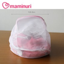 마더라이크 원형세탁망 중 의류용, 흰색
