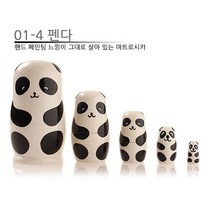 제이앤씨 동물 마트로시카, 04.목각인형-펜더
