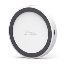 스피디 미니 무선 충전 패드, SPE-WCP01(블랙), 1개