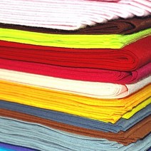 문구조아 펠트지 부직포x2장 45x45cm, 4절부직포$VRJ_낱장 - 연두 X 2장