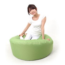 프리백 빈백소파 공의자 빈백, 03_대형_그린