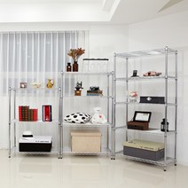 25파이 산업용메탈선반 앵글 철제선반진열대 2단/3단/4단/5단, 기둥높이600 3단