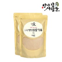 방앗간 사람들 국산 10곡 영양 미숫가루 곡물가루 블랙푸드 미숫가루, 700g, 10곡영양 미숫가루 2봉