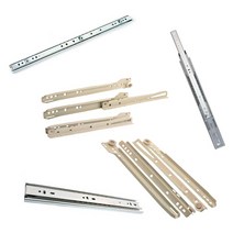 철부자 서랍레일 백색레일 2단레일 3단레일 광폭레일, 백색레일(쓰리상) 300mm (4개 1조)