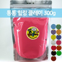 초이문구 통통 힐링 클레이 300g, 빨강