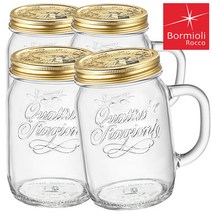 보르미올리 콰드로 드링크자 4p세트 450ml, 01. 투명 4P, 1개