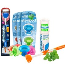 혀브러쉬 혀클리너, 오라브러쉬_핑크, 1입