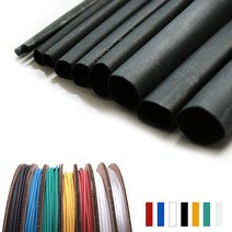 수축튜브 열수축튜브 전선보호튜브 케이블보호 선보호, 녹색