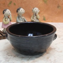 이천도자기 토비 내열 칼국수 그릇 2호 뚝배기, 수량, 1