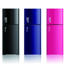 실리콘파워 SP ULTIMA U05 USB메모리 슬라이드형 블랙, 16GB, 16GB