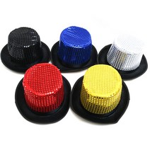 파티용품 스팡클 마법 모자, 골드