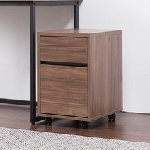 리바트 프렌즈스틸 이동 서랍박스 (월넛)