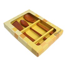 드림아트 천연옻칠 조리도구 3종세트(양념스푼/볶음스푼), 조리도구3종세트(슬림주걱)