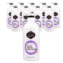 샤워메이트 스위트 모이스처 750ml 바디워시, 10개