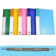 문구조아 레버화일 PP 스프링화일 파일, $S2U_초록, 1개