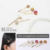 kirakirashop 큐티 냠냠 머리핀